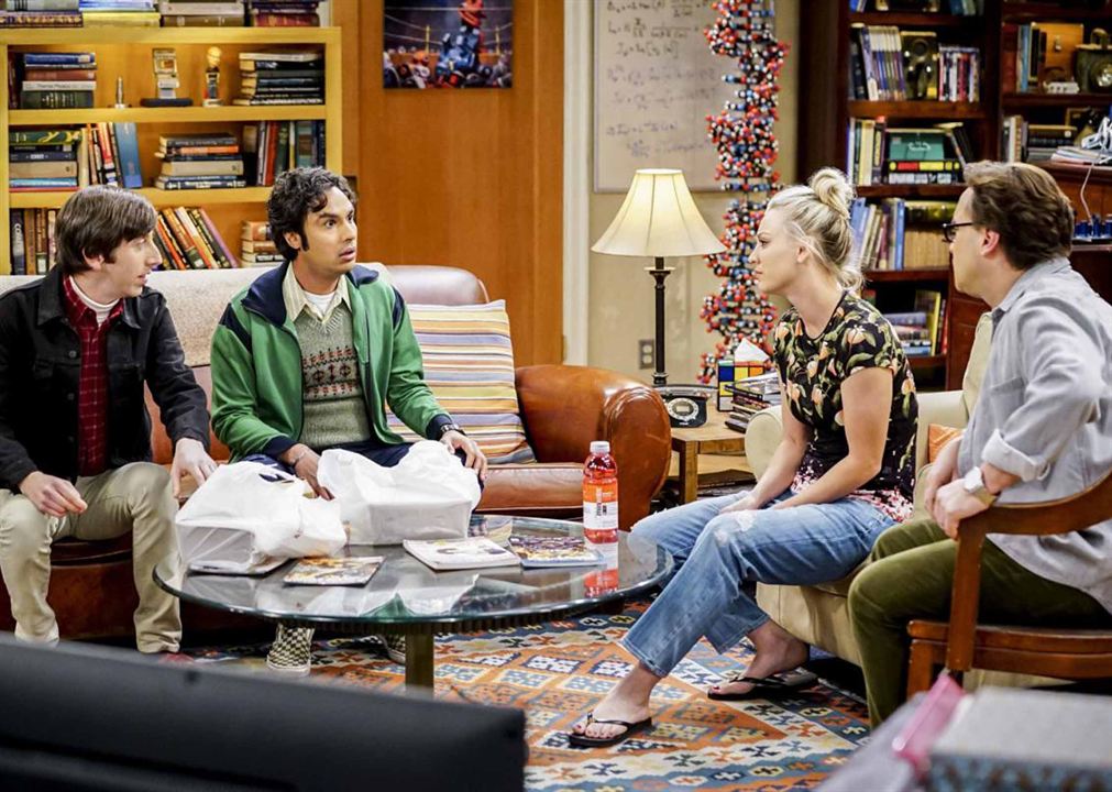 The Big Bang Theory : Fotos Kunal Nayyar, Johnny Galecki, Simon Helberg, Kaley Cuoco