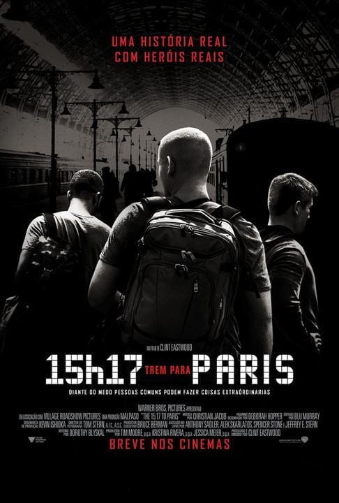 15h17 - Trem para Paris : Poster
