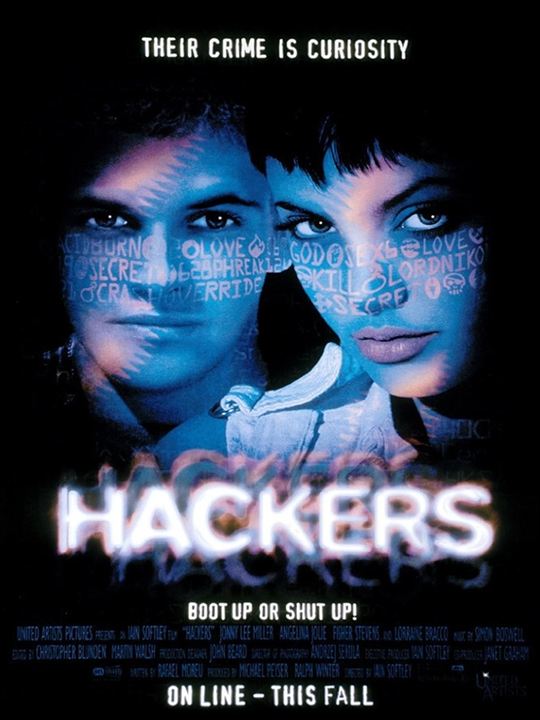 Hackers - Piratas de Computador : Poster