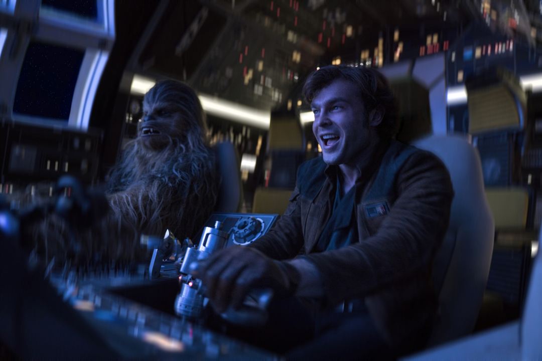 Han Solo: Uma História Star Wars : Foto Alden Ehrenreich, Joonas Suotamo