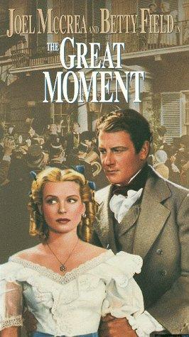 The Great Moment : Poster
