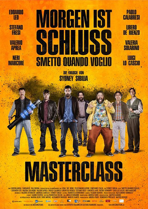 Paro Quando Quero: Masterclass : Poster