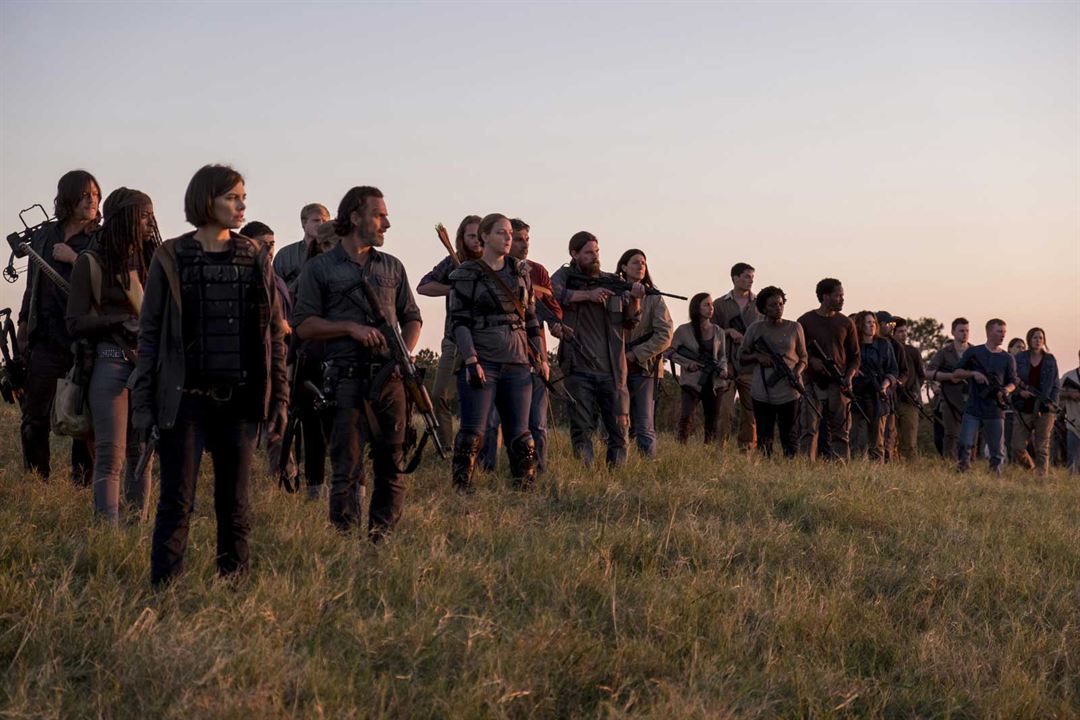 The Walking Dead : Poster Danai Gurira, Andrew Lincoln, Norman Reedus, Lauren Cohan