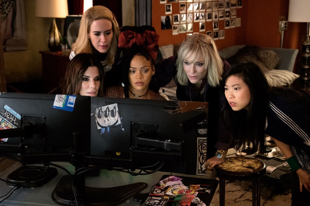 Oito Mulheres e um Segredo : Fotos Sarah Paulson, Cate Blanchett, Rihanna, Sandra Bullock, Awkwafina