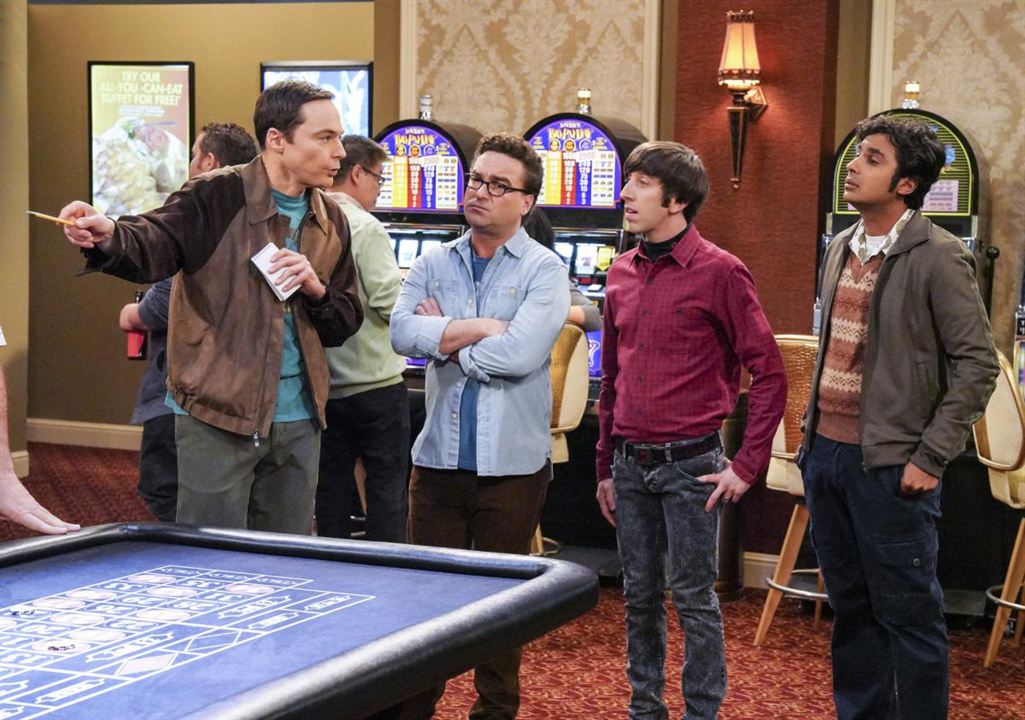 The Big Bang Theory : Poster Simon Helberg, Jim Parsons, Kunal Nayyar, Johnny Galecki