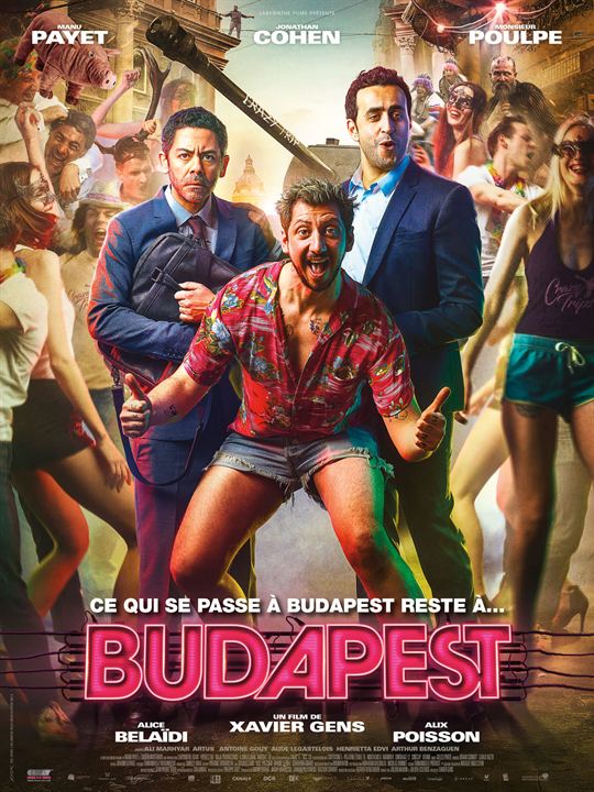 Crazy Trips - Budapeste : Poster