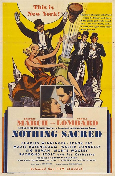 Nada é Sagrado : Poster