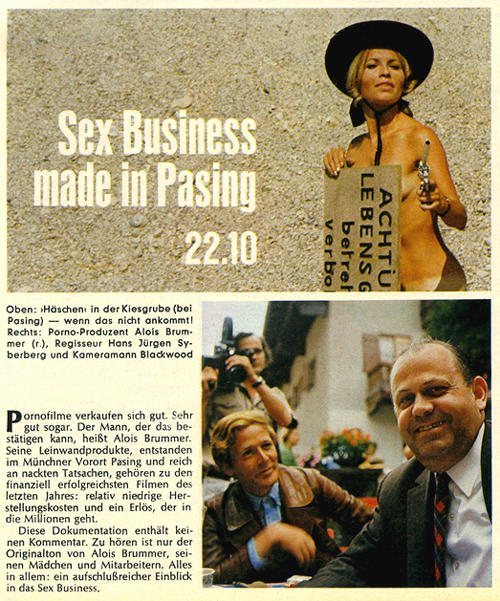 Sex Business - Realizado em Pasing : Poster