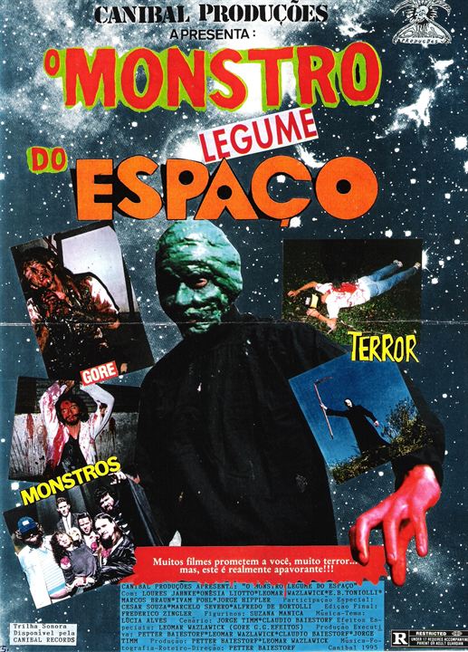 O Monstro Legume do Espaço : Poster