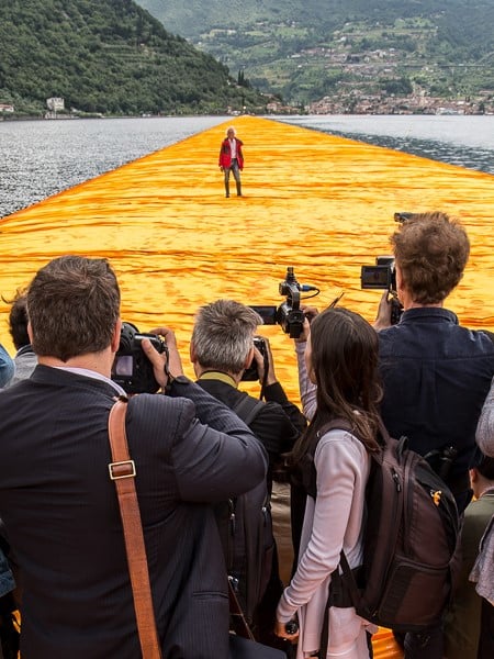 Christo : Walking On Water : Poster