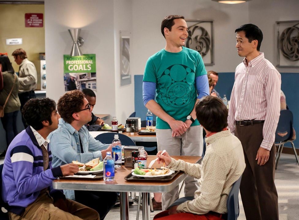 The Big Bang Theory : Poster Kunal Nayyar, Jim Parsons, Simon Helberg, Johnny Galecki
