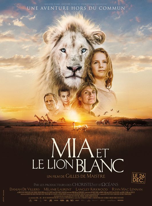 A Menina e o Leão : Poster