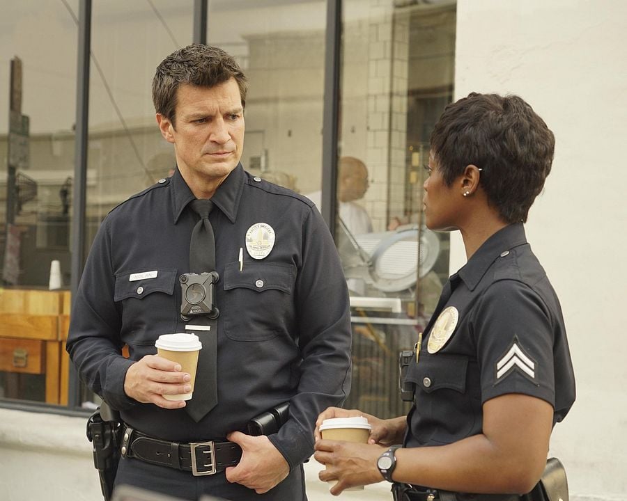 The Rookie : Fotos Afton Williamson, Nathan Fillion