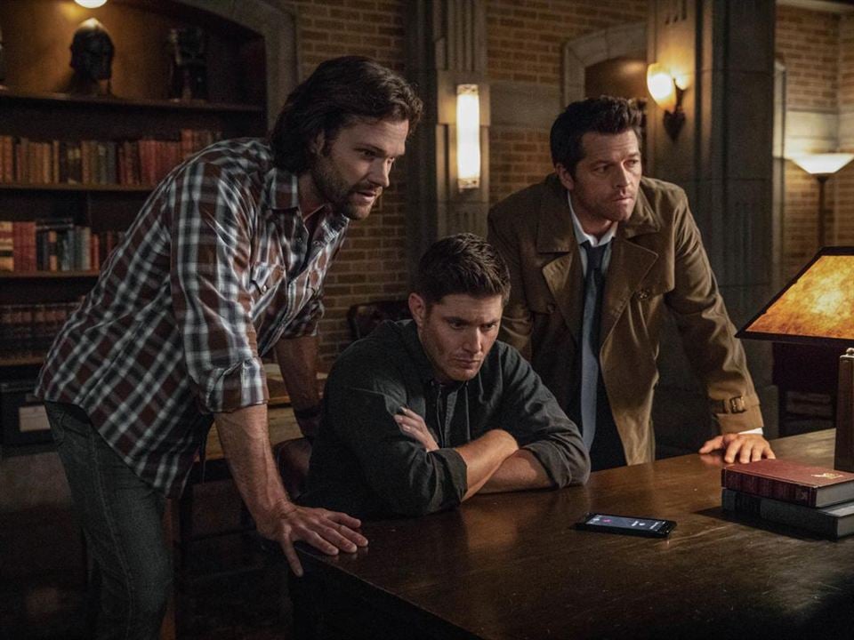 Supernatural : Poster Jensen Ackles, Misha Collins, Jared Padalecki