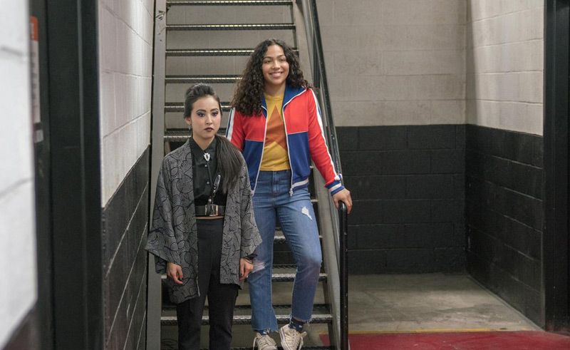 Marvel's Runaways : Fotos Allegra Acosta, Lyrica Okano