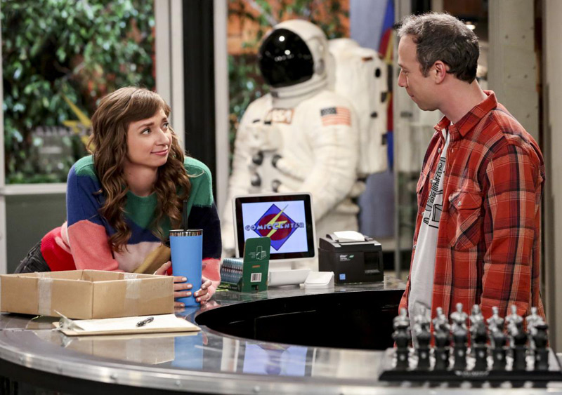 The Big Bang Theory : Poster Kevin Sussman, Lauren Lapkus