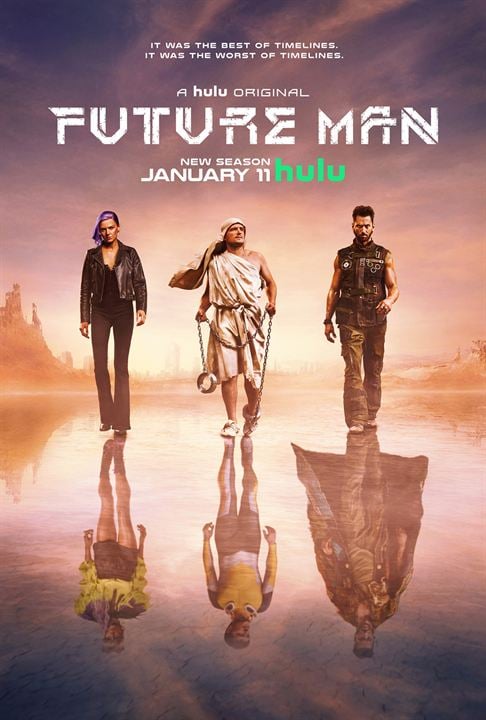 Future Man: O Viajante do Tempo : Poster