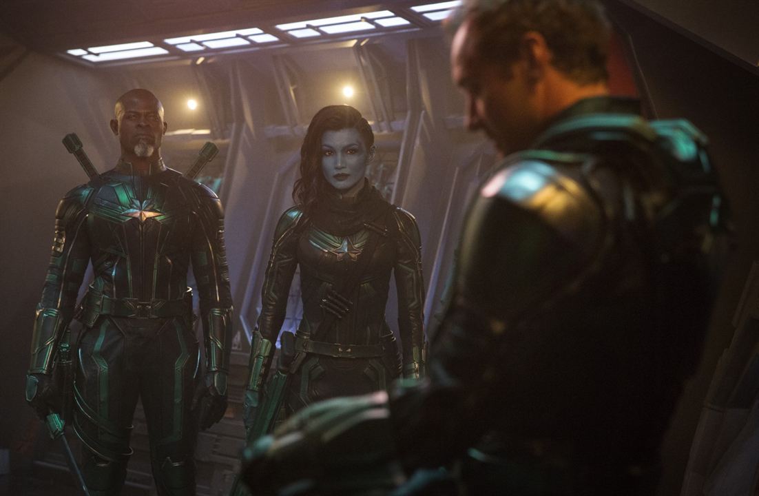 Capitã Marvel : Fotos Gemma Chan, Jude Law, Djimon Hounsou