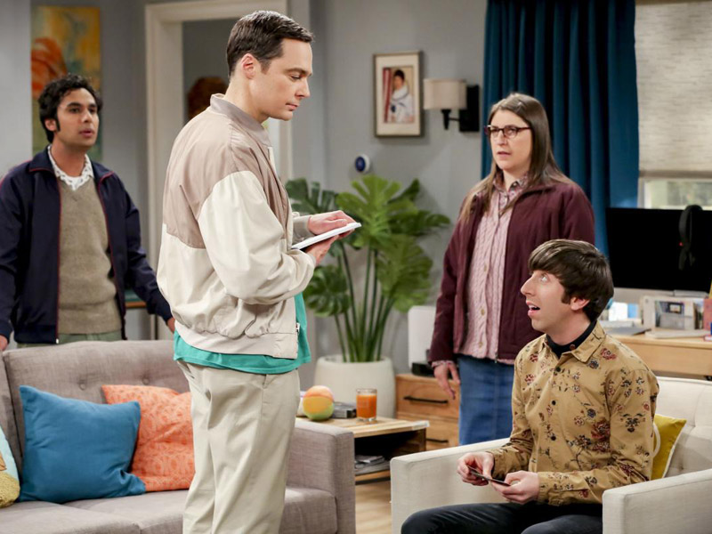 The Big Bang Theory : Fotos Kunal Nayyar, Mayim Bialik, Jim Parsons, Simon Helberg