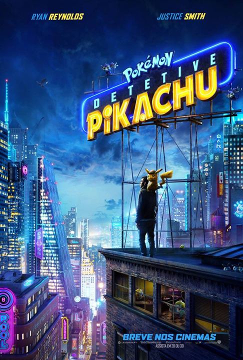 Pokémon: Detetive Pikachu : Poster