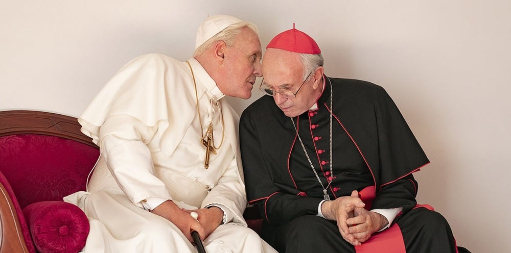 Dois Papas : Fotos Anthony Hopkins, Jonathan Pryce