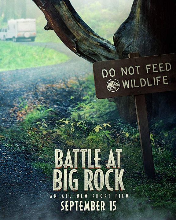 Jurassic World: A Batalha de Big Rock : Poster