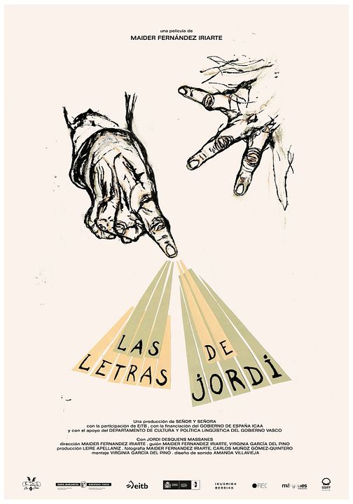 Las letras de Jordi : Poster