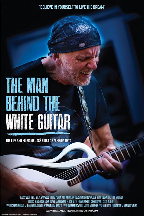 The Man Behind the White Guitar : Poster