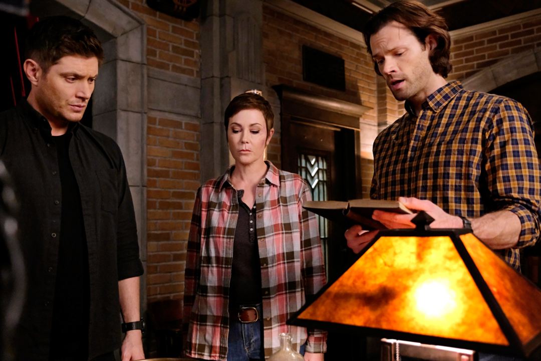 Supernatural : Fotos Jensen Ackles, Kim Rhodes, Jared Padalecki