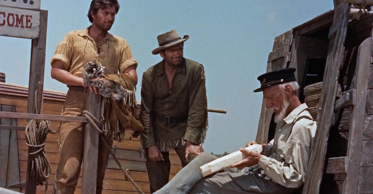 Fotos Fess Parker, Clem Bevans