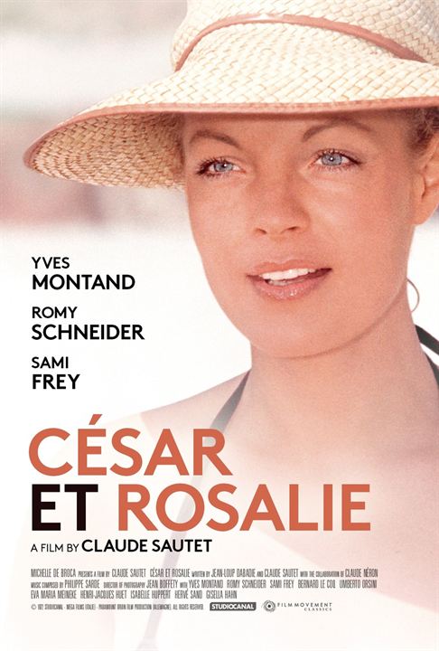 César e Rosalie : Poster