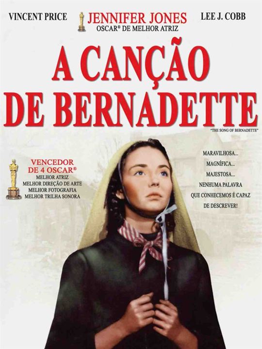 A Canção de Bernadette : Poster