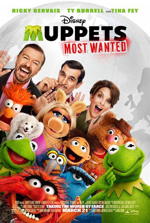 Muppets 2 - Procurados e Amados : Poster