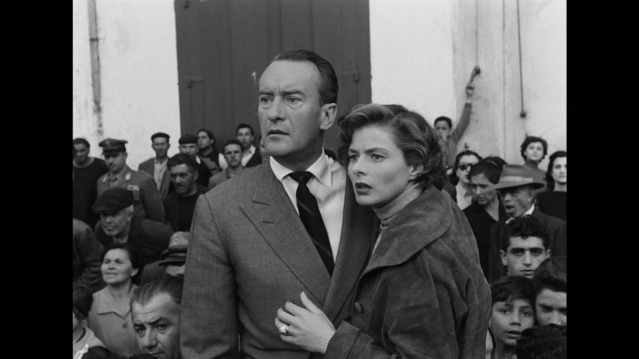 Romance Na Itália : Foto George Sanders, Ingrid Bergman