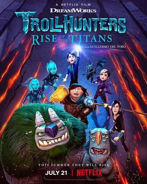 Caçadores de Trolls: A Ascensão dos Titãs : Poster