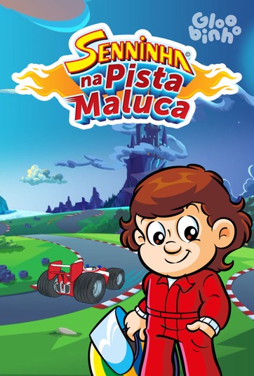 Senninha na Pista Maluca : Poster