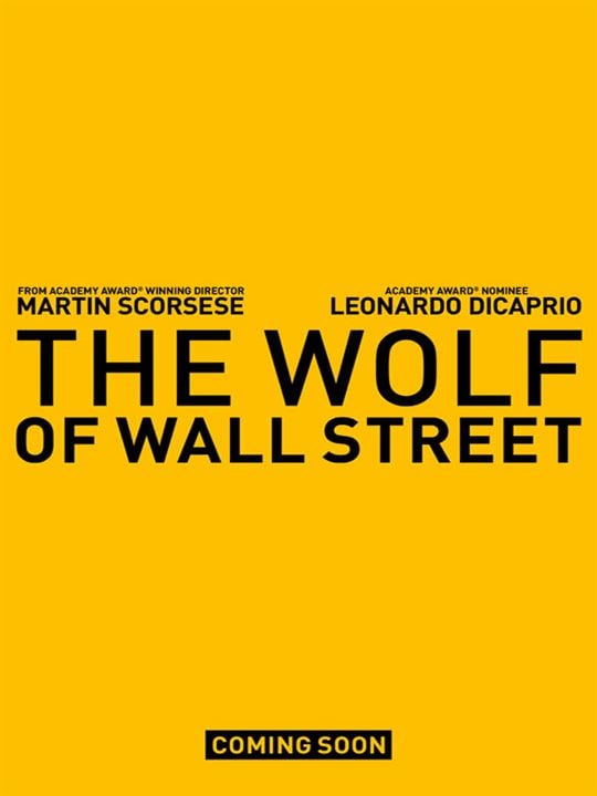 O Lobo de Wall Street : Poster