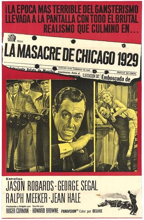 O Massacre de Chicago : Poster