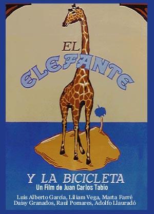 El elefante y la bicicleta : Poster