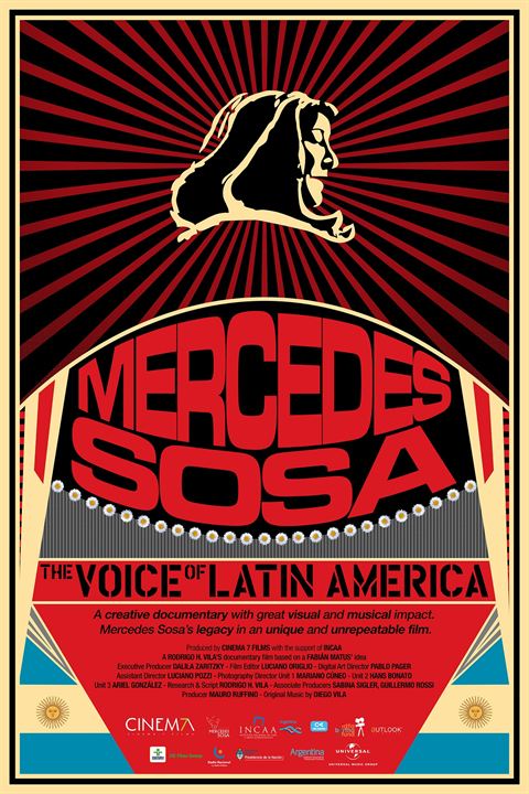 Mercedes Sosa, A Voz da América Latina : Poster