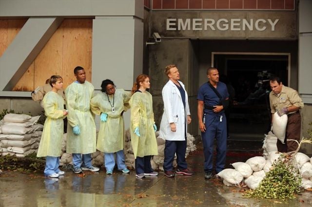 Grey's Anatomy : Fotos Gaius Charles, Tina Majorino, Jesse Williams, Sarah Drew, Kevin McKidd