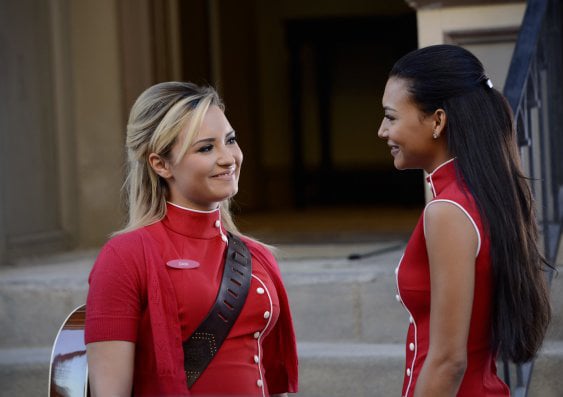 Glee : Fotos Demi Lovato, Naya Rivera