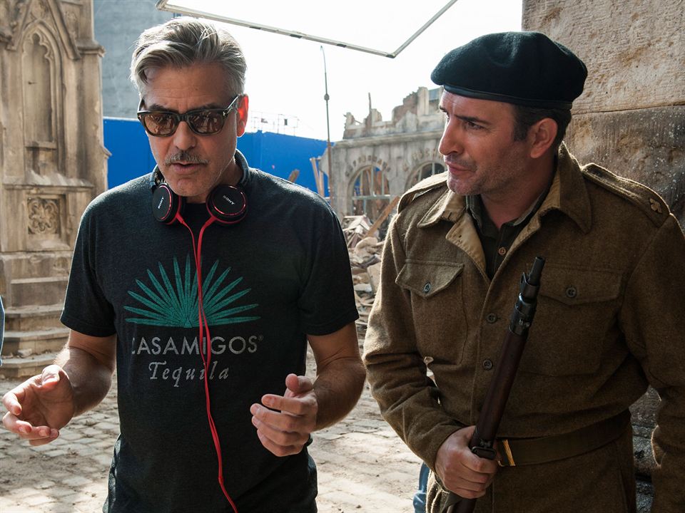Caçadores de Obras-Primas : Fotos George Clooney, Jean Dujardin