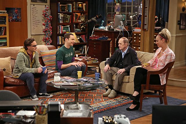 The Big Bang Theory : Fotos Johnny Galecki, Kaley Cuoco, Jim Parsons, Bob Newhart