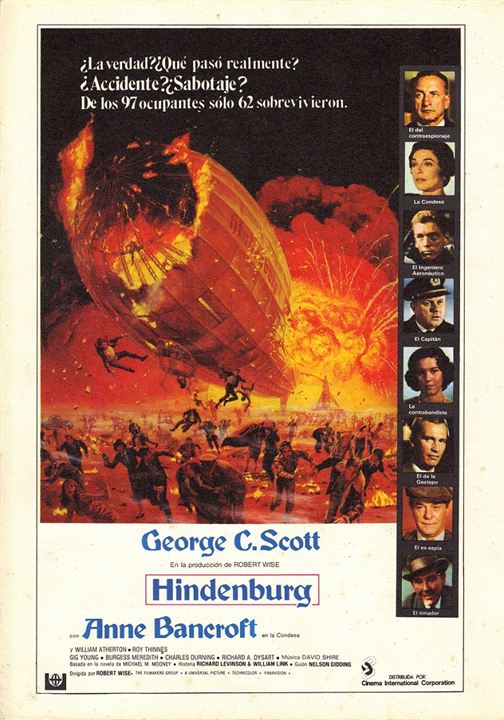 O Dirigível Hindenburg : Poster