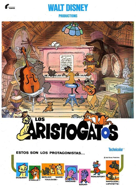 Aristogatas : Poster