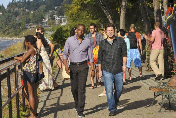 Fotos James Roday Rodriguez, Dule Hill