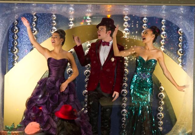 Glee : Fotos Chris Colfer, Naya Rivera, Lea Michele