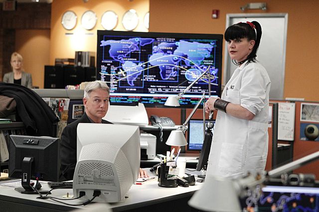 Fotos Pauley Perrette, Mark Harmon