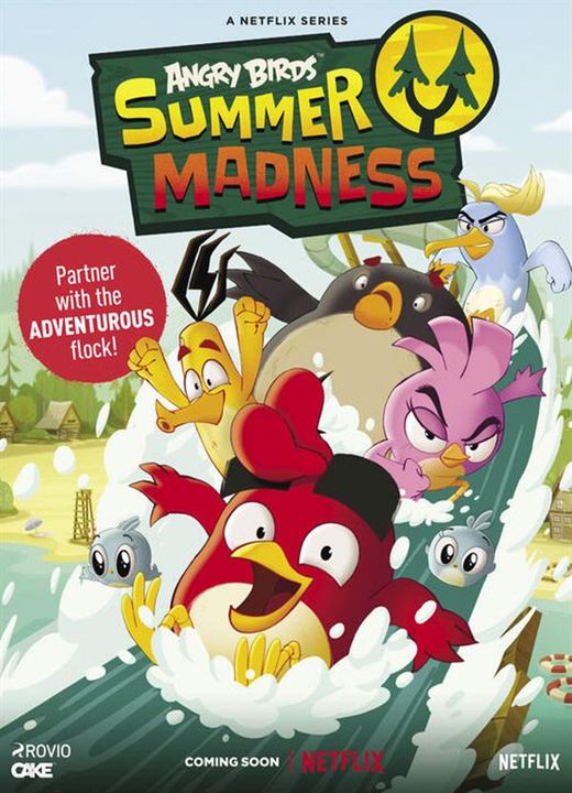 Angry Birds: Loucuras de Verão : Poster